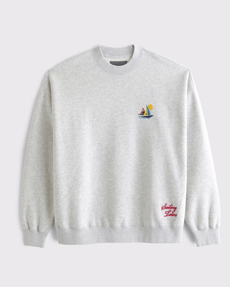 Connecticut Graphic Crew Sweatshirt