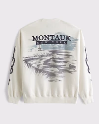 Connecticut Graphic Crew Sweatshirt