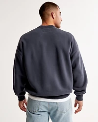 Varsity Graphic Crew Sweatshirt