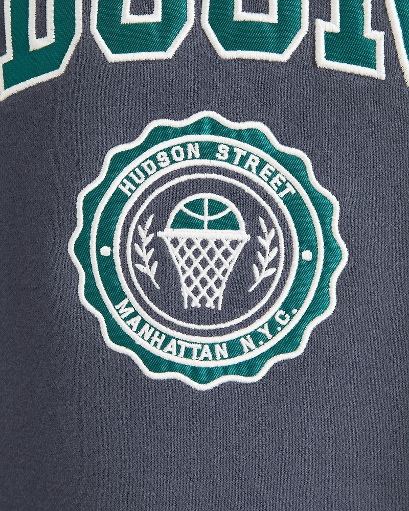 Varsity Graphic Crew Sweatshirt