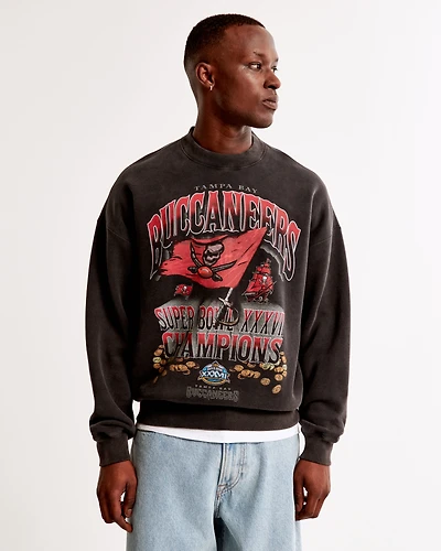 Atlanta Falcons Graphic Crew Sweatshirt