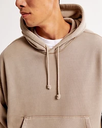 Essential Cropped Popover Hoodie