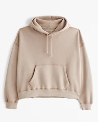 Essential Cropped Popover Hoodie