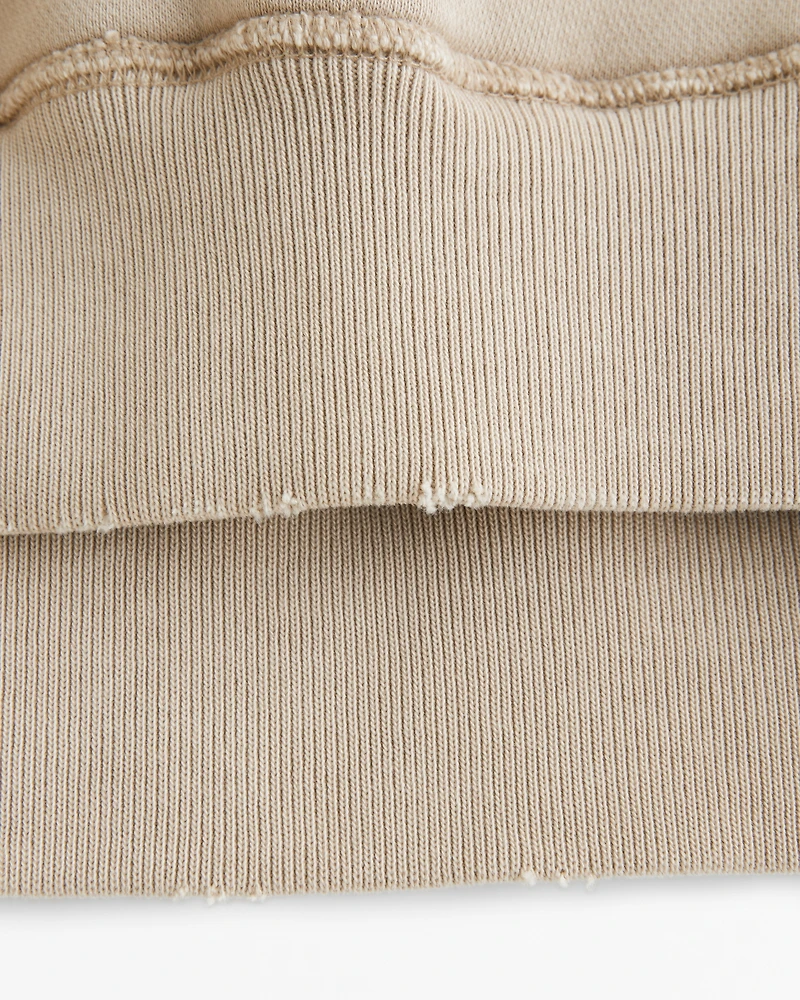 Essential Cropped Popover Hoodie