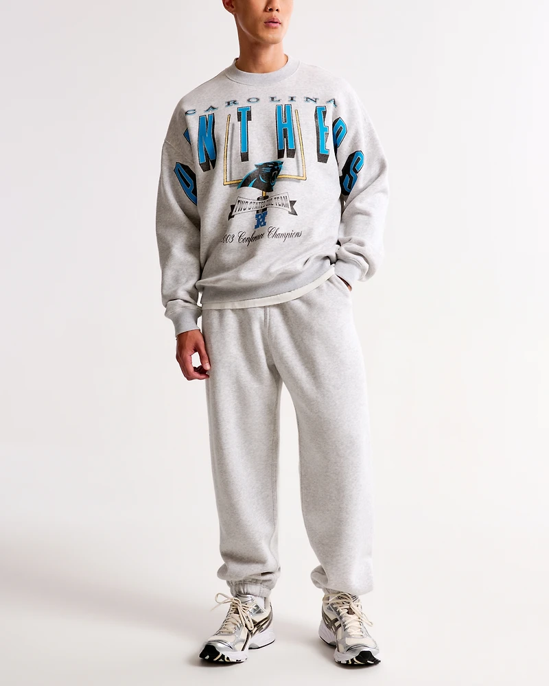 Carolina Panthers Graphic Crew Sweatshirt
