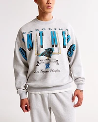 Carolina Panthers Graphic Crew Sweatshirt