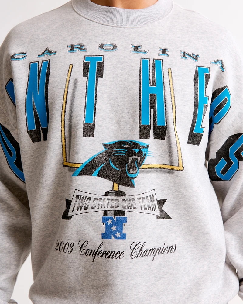 Carolina Panthers Graphic Crew Sweatshirt