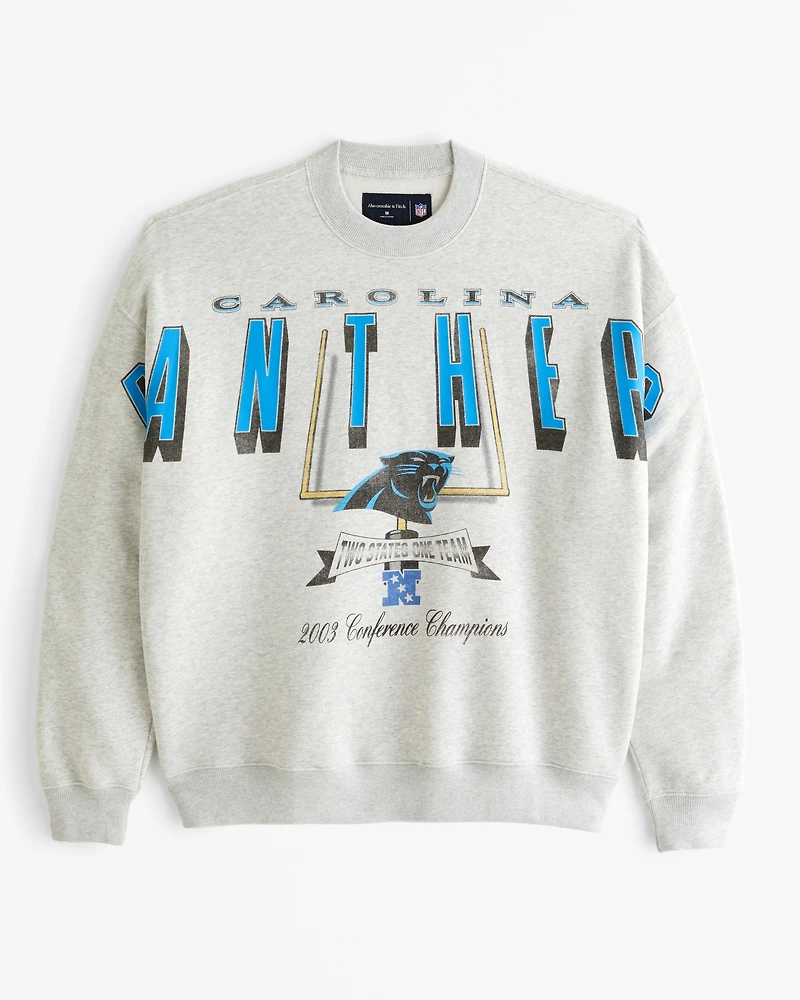 Carolina Panthers Graphic Crew Sweatshirt