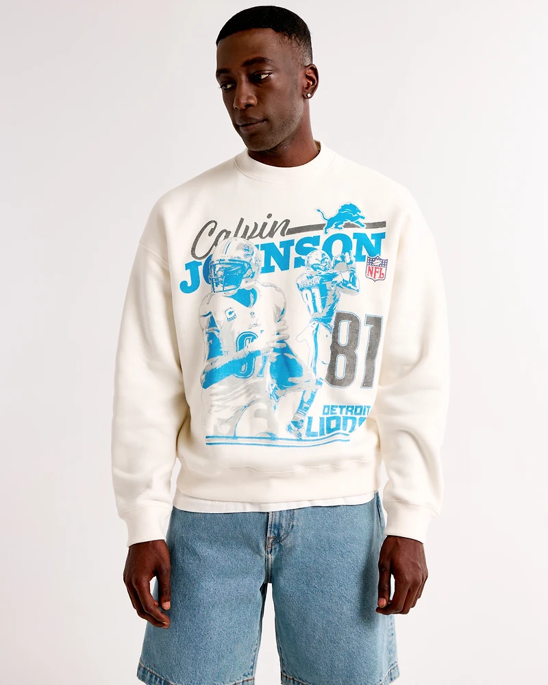 Walter Payton Graphic Crew Sweatshirt