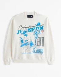 Walter Payton Graphic Crew Sweatshirt