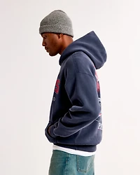 Sudadera con capucha sin cierres gráfico de los Detroit Lions