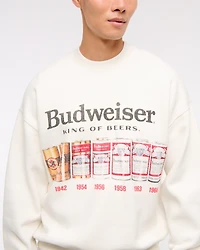 Budweiser Graphic Crew Sweatshirt