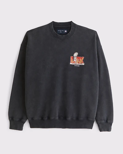 Super Bowl Graphic Crew Sweatshirt