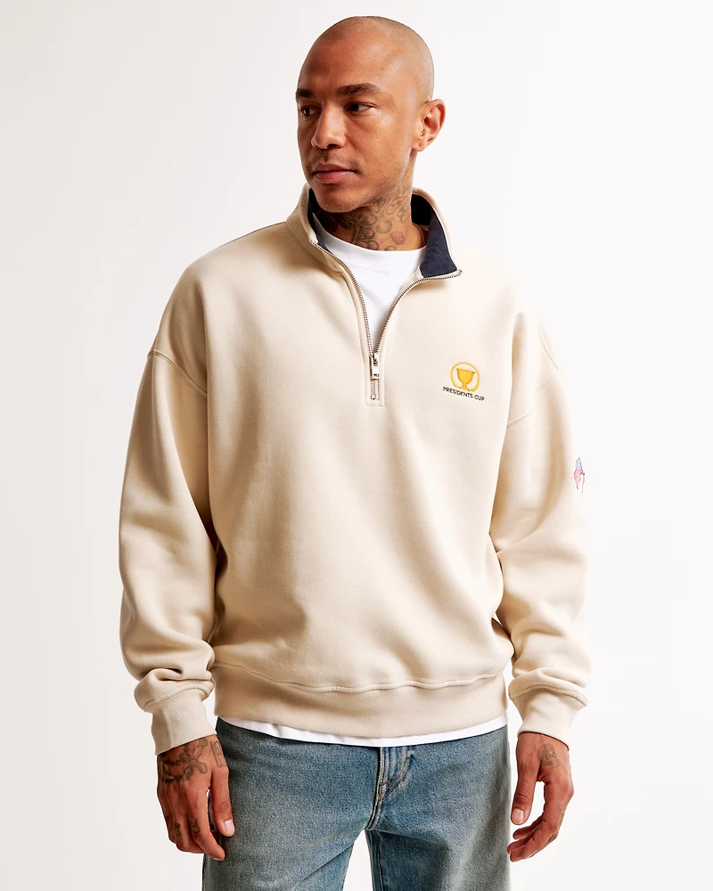 PGA President's Cup Graphic Half-Zip Sweatshirt