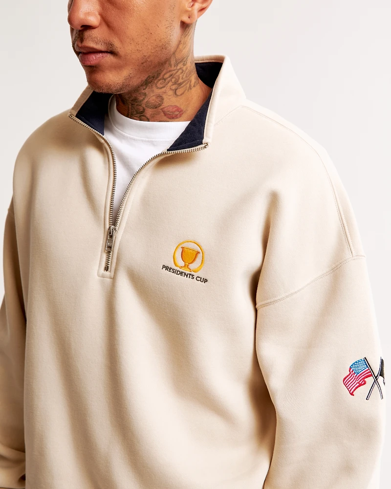 PGA President's Cup Graphic Half-Zip Sweatshirt