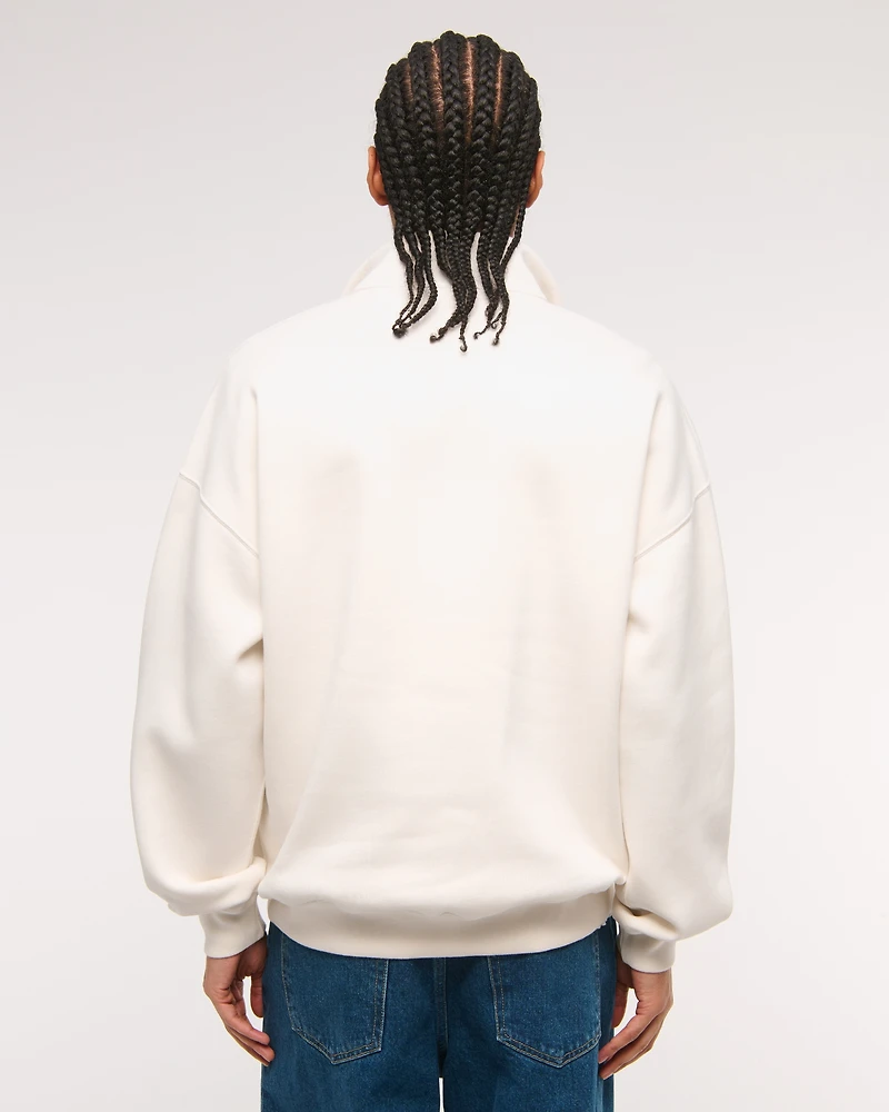 Manchester City FC Graphic Half-Zip Sweatshirt