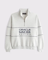 Sudadera con media cremallera y gráfico de Oracle Red Bull Racing