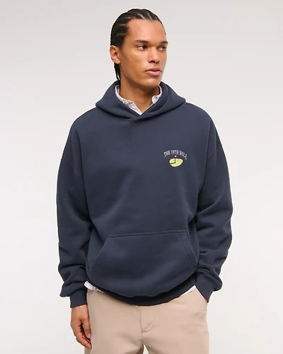 Golf Graphic Popover Hoodie