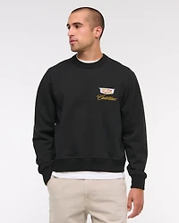 Cadillac Graphic Crew Sweatshirt