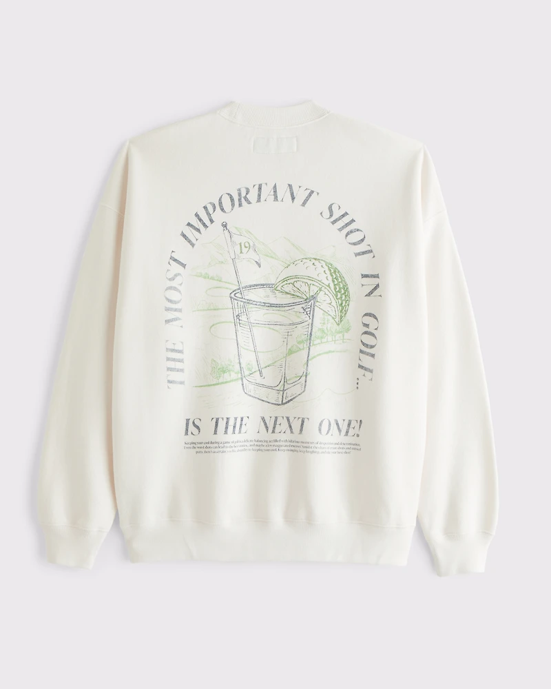 Golf Graphic Crew Sweatshirt