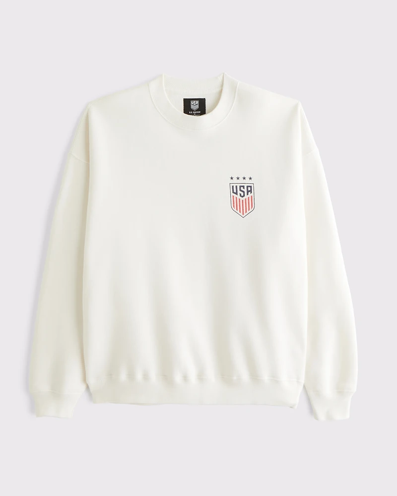Manchester City FC Graphic Crew Sweatshirt