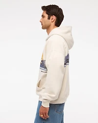 Nautical Graphic Popover Hoodie