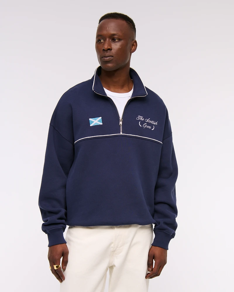 Scottish Open Graphic Half-Zip Sweatshirt