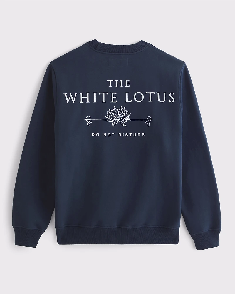 The White Lotus Graphic Crew Sweatshirt
