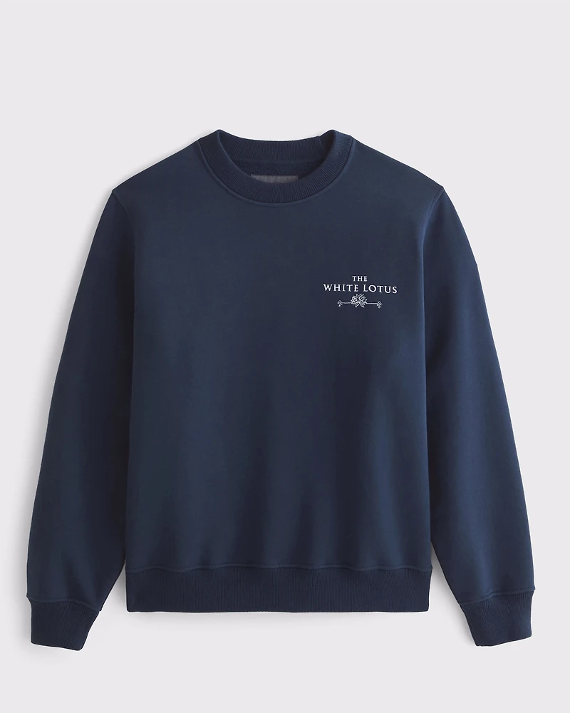 The White Lotus Graphic Crew Sweatshirt