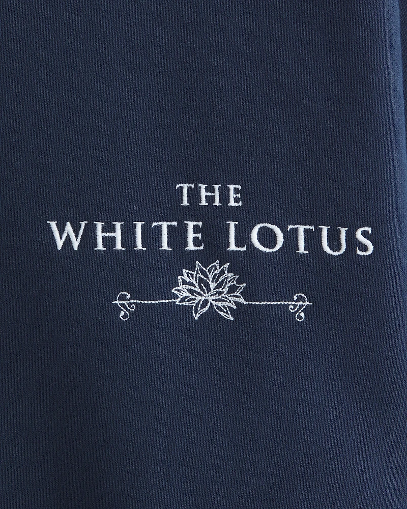 The White Lotus Graphic Crew Sweatshirt