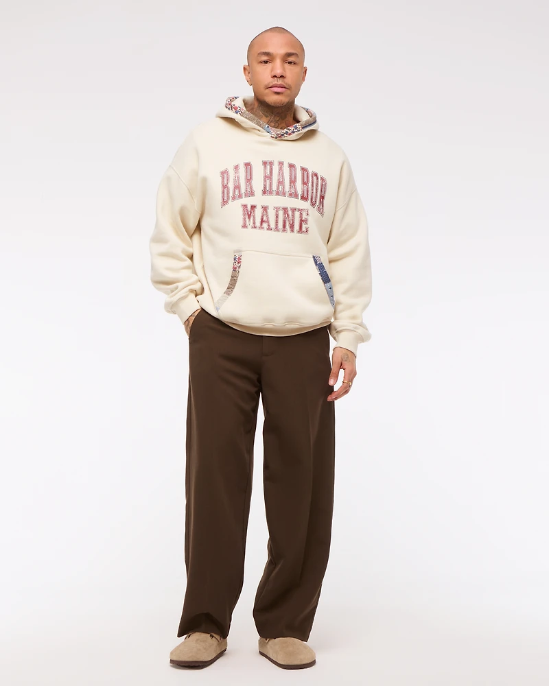Bar Harbor Graphic Popover Hoodie