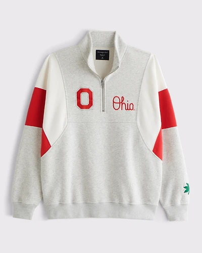 The Ohio State University Half-Zip Sweatshirt