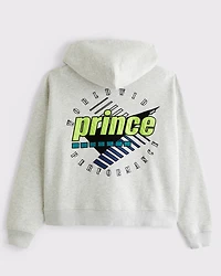 Prince Tennis Cropped Full-Zip Hoodie