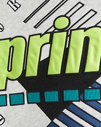 Prince Tennis Cropped Full-Zip Hoodie