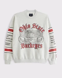 The Ohio State University Graphic Crew Sweatshirt