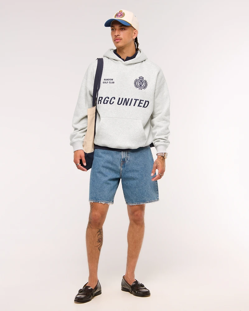 Random Golf Club Graphic Popover Hoodie