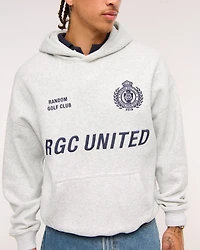 Random Golf Club Graphic Popover Hoodie