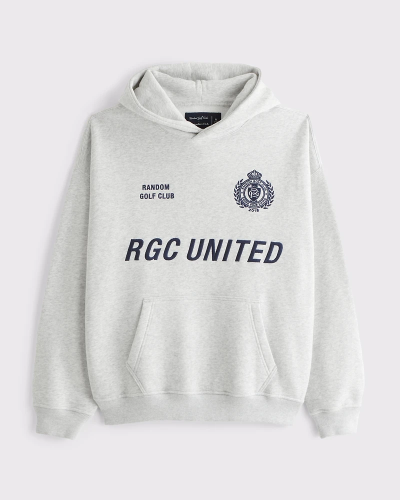 Random Golf Club Graphic Popover Hoodie