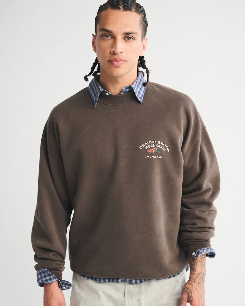 Countryside Graphic Crew Sweatshirt