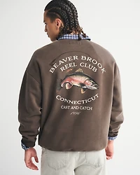 Countryside Graphic Crew Sweatshirt