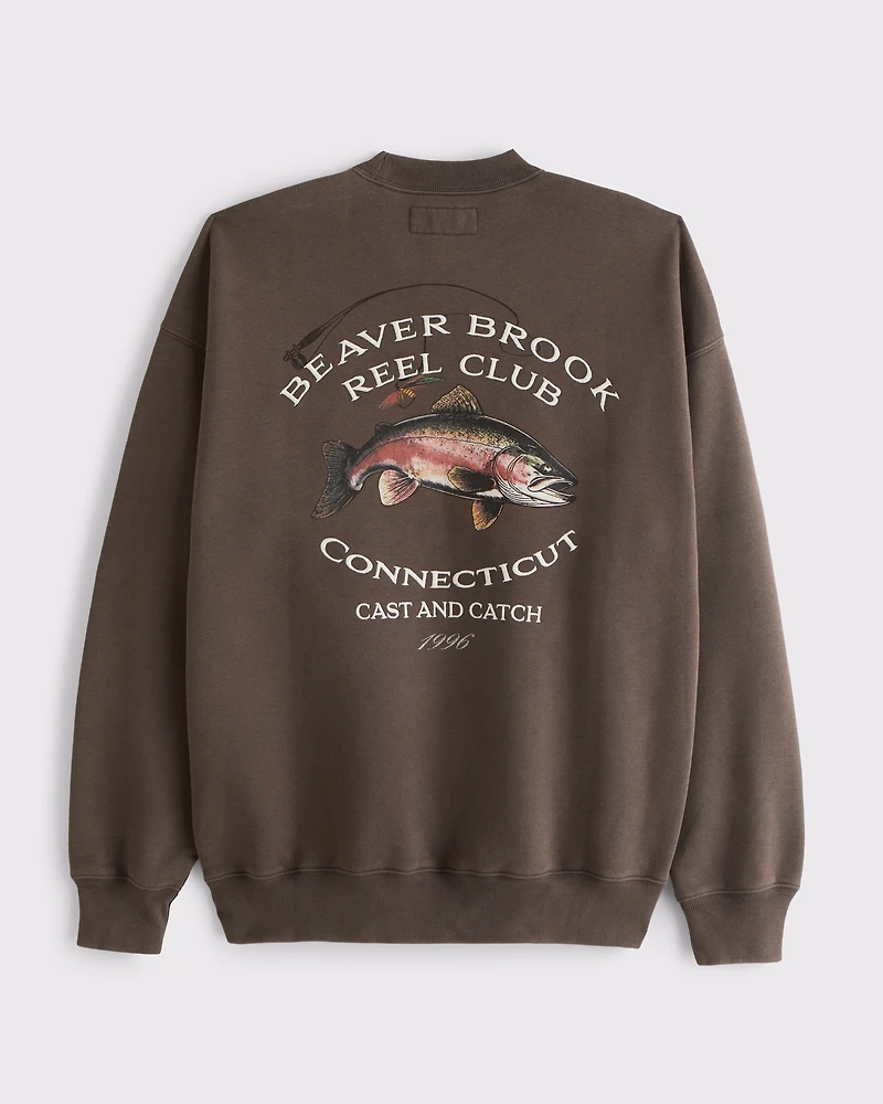 Countryside Graphic Crew Sweatshirt