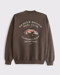 Countryside Graphic Crew Sweatshirt