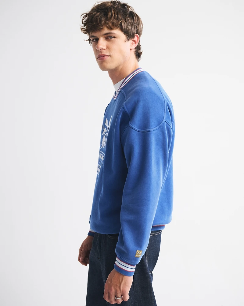 Olympics Graphic Crew Sweatshirt