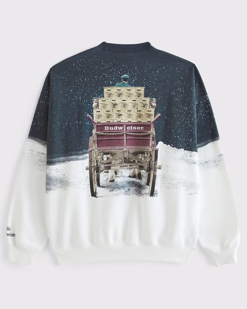 Budweiser Graphic Crew Sweatshirt