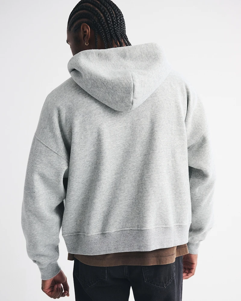 Mack Truck Cropped Full-Zip Hoodie