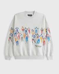 Ski Graphic Crew Sweatshirt