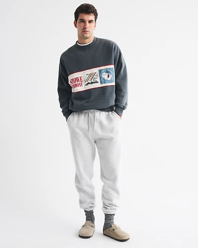 Ski Graphic Crew Sweatshirt