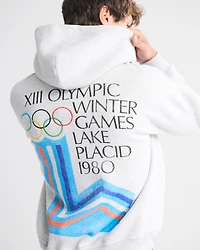 Olympics Hockey Jersey-Inspired Sweatshirt