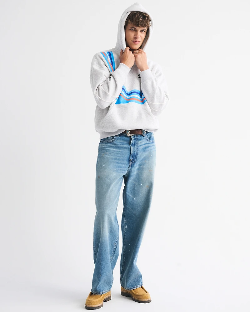 Olympics Hockey Jersey-Inspired Sweatshirt