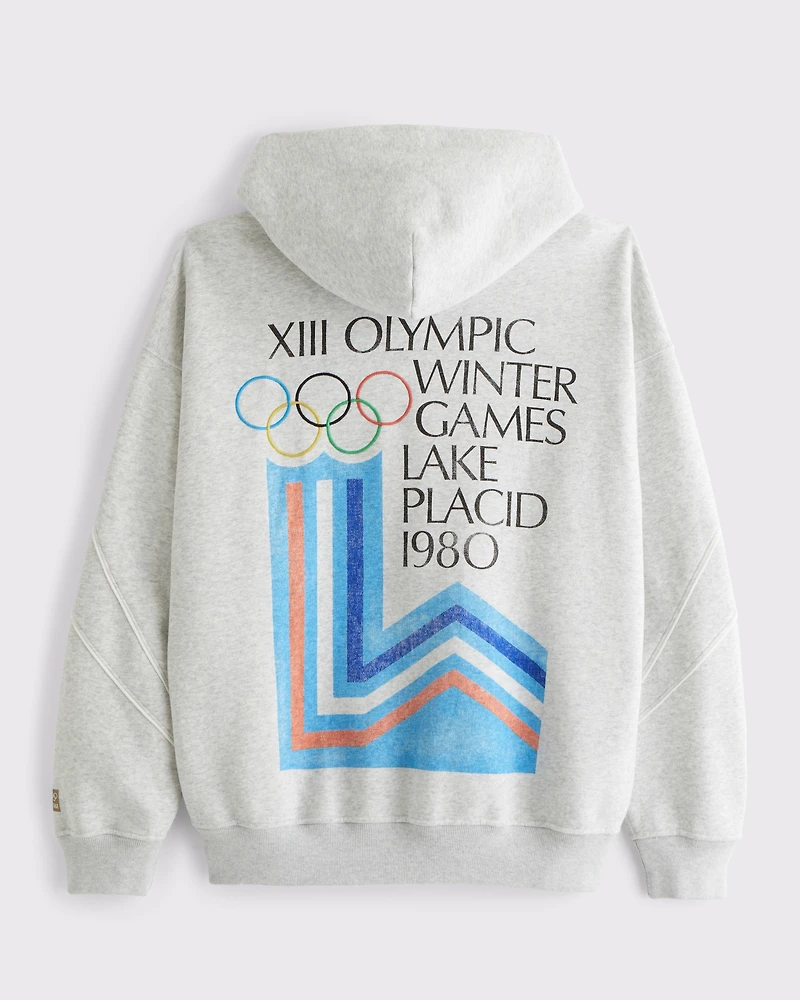 Olympics Hockey Jersey-Inspired Sweatshirt